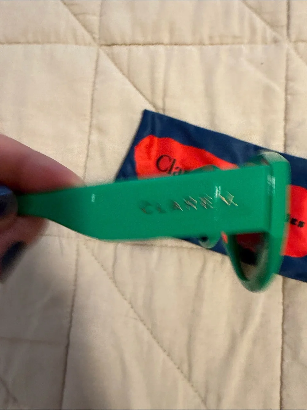 Clare V. Green Cat Eye Sunglasses